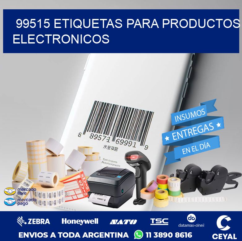 99515 ETIQUETAS PARA PRODUCTOS ELECTRONICOS