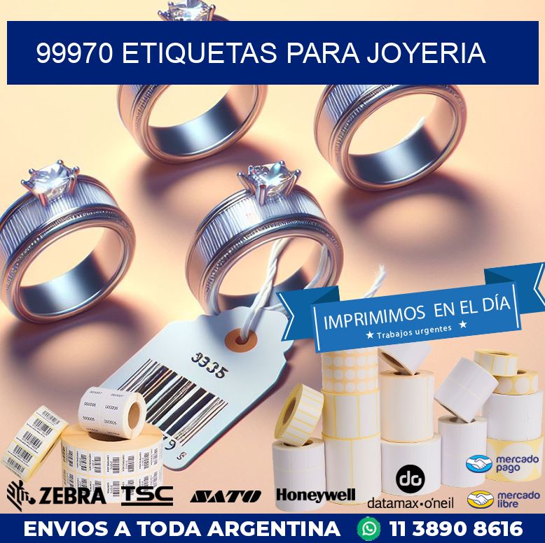 99970 ETIQUETAS PARA JOYERIA