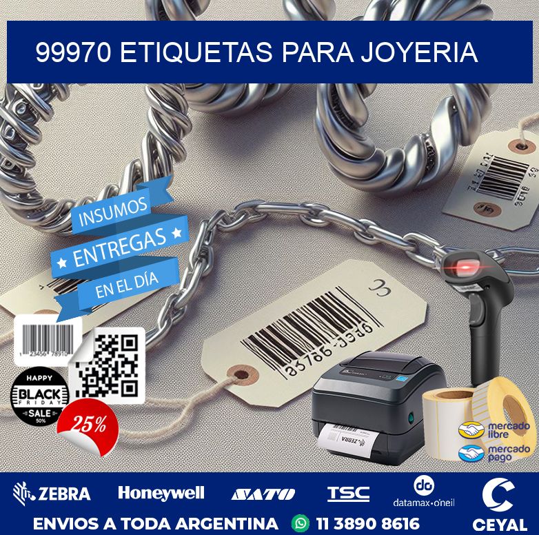 99970 ETIQUETAS PARA JOYERIA