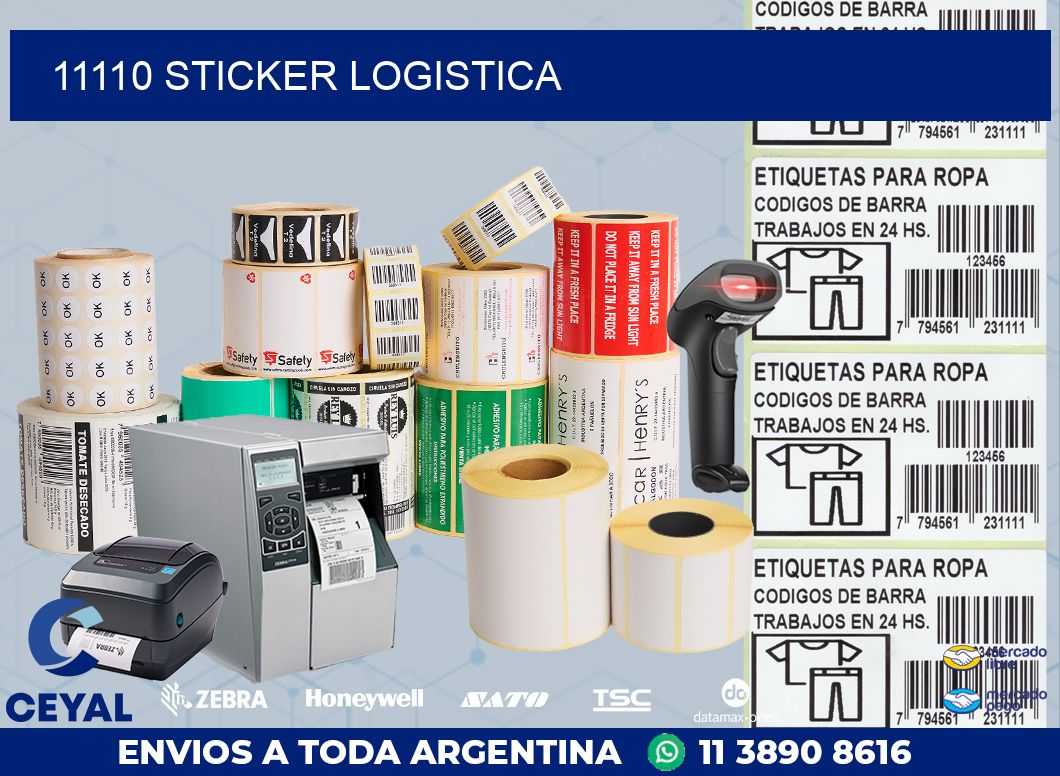 11110 STICKER LOGISTICA