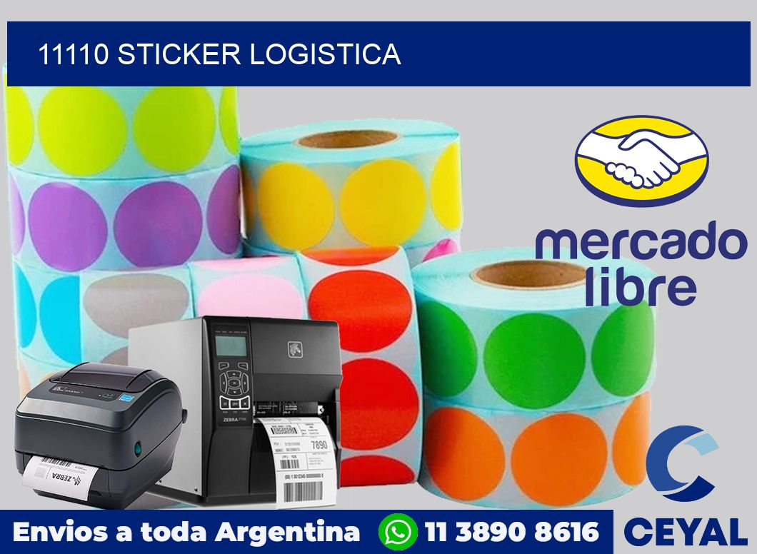 11110 STICKER LOGISTICA