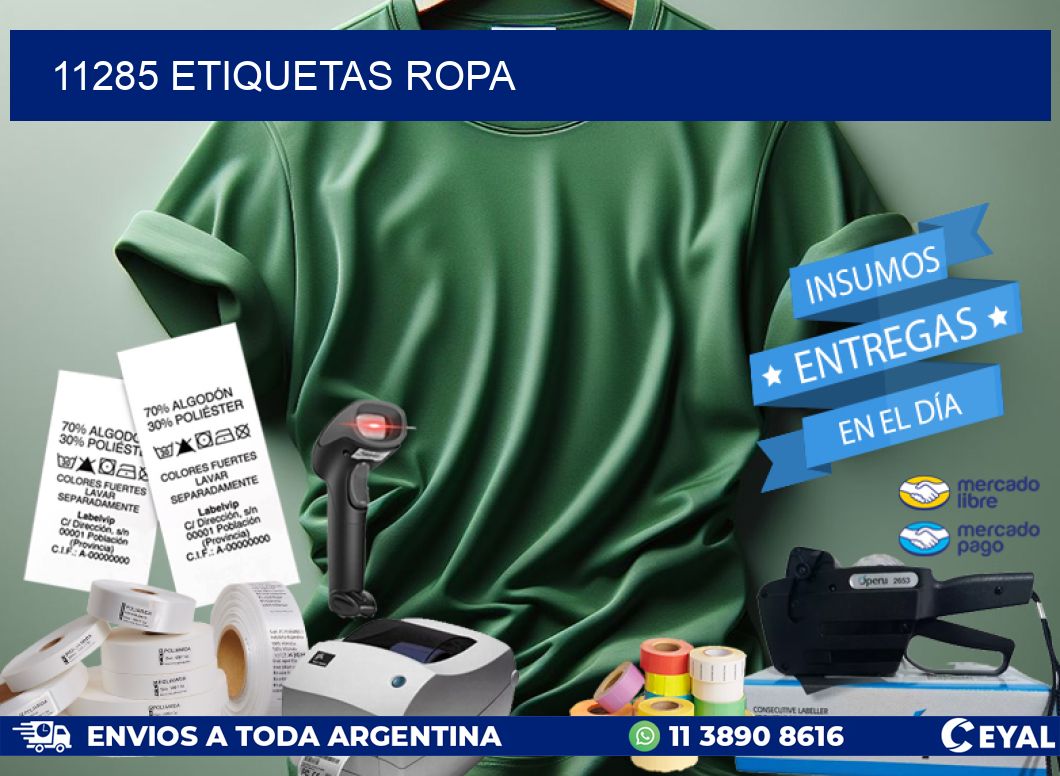 11285 ETIQUETAS ROPA