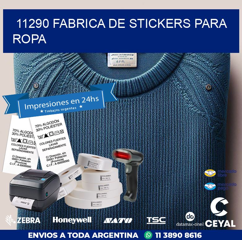 11290 FABRICA DE STICKERS PARA ROPA