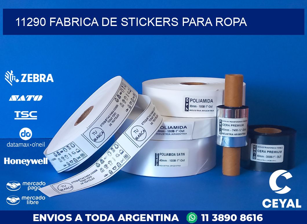 11290 FABRICA DE STICKERS PARA ROPA