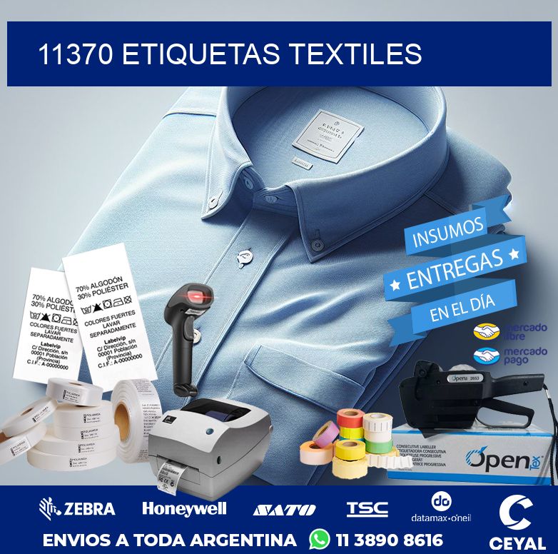 11370 ETIQUETAS TEXTILES