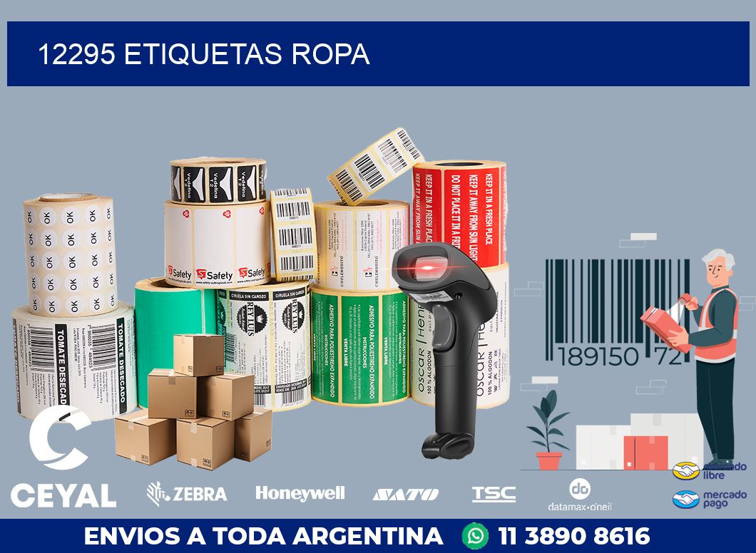 12295 ETIQUETAS ROPA