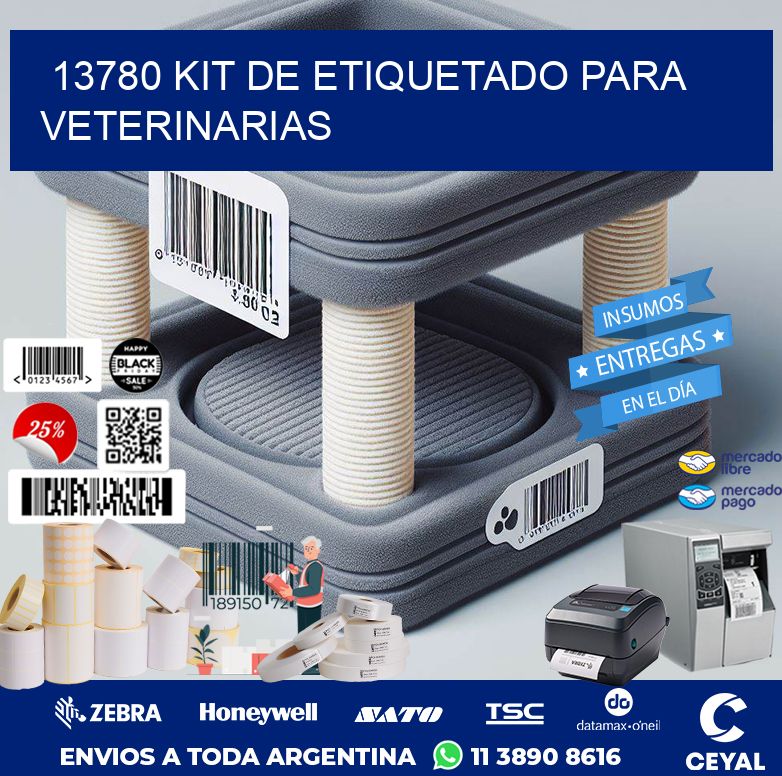 13780 KIT DE ETIQUETADO PARA VETERINARIAS