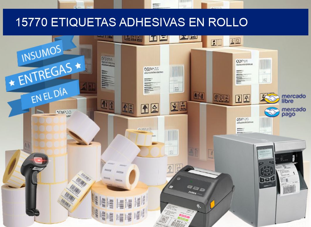 15770 etiquetas adhesivas en rollo