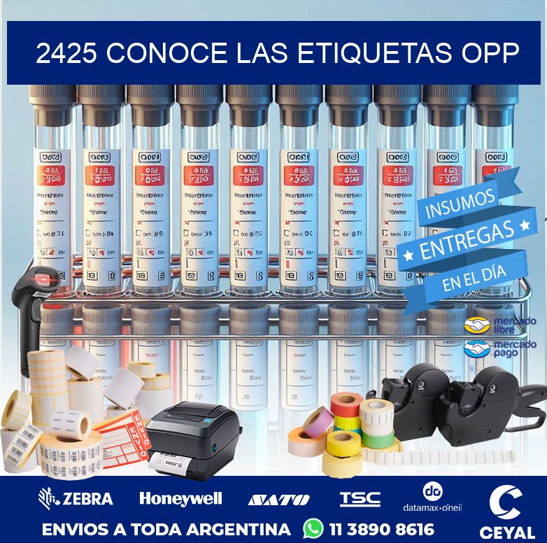 2425 CONOCE LAS ETIQUETAS OPP
