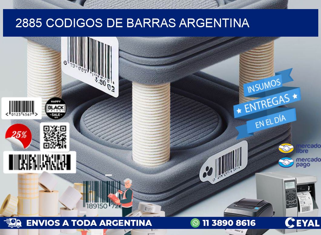 2885 CODIGOS DE BARRAS ARGENTINA