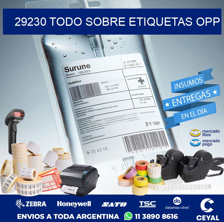 29230 TODO SOBRE ETIQUETAS OPP