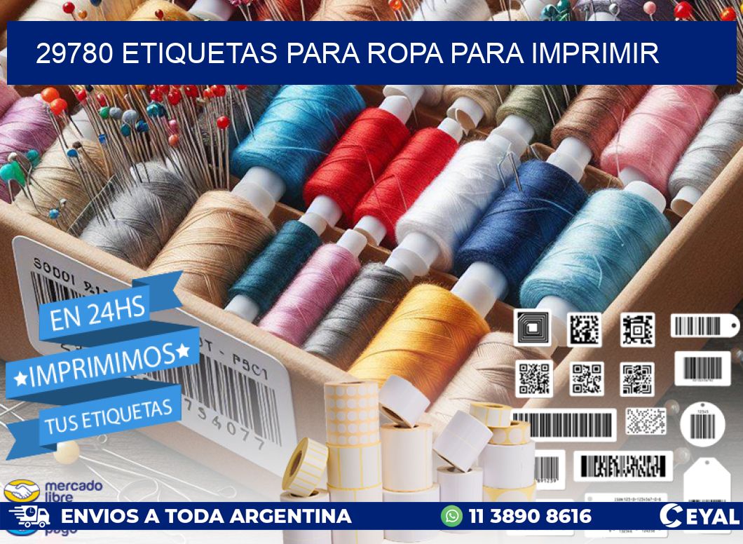 29780 ETIQUETAS PARA ROPA PARA IMPRIMIR