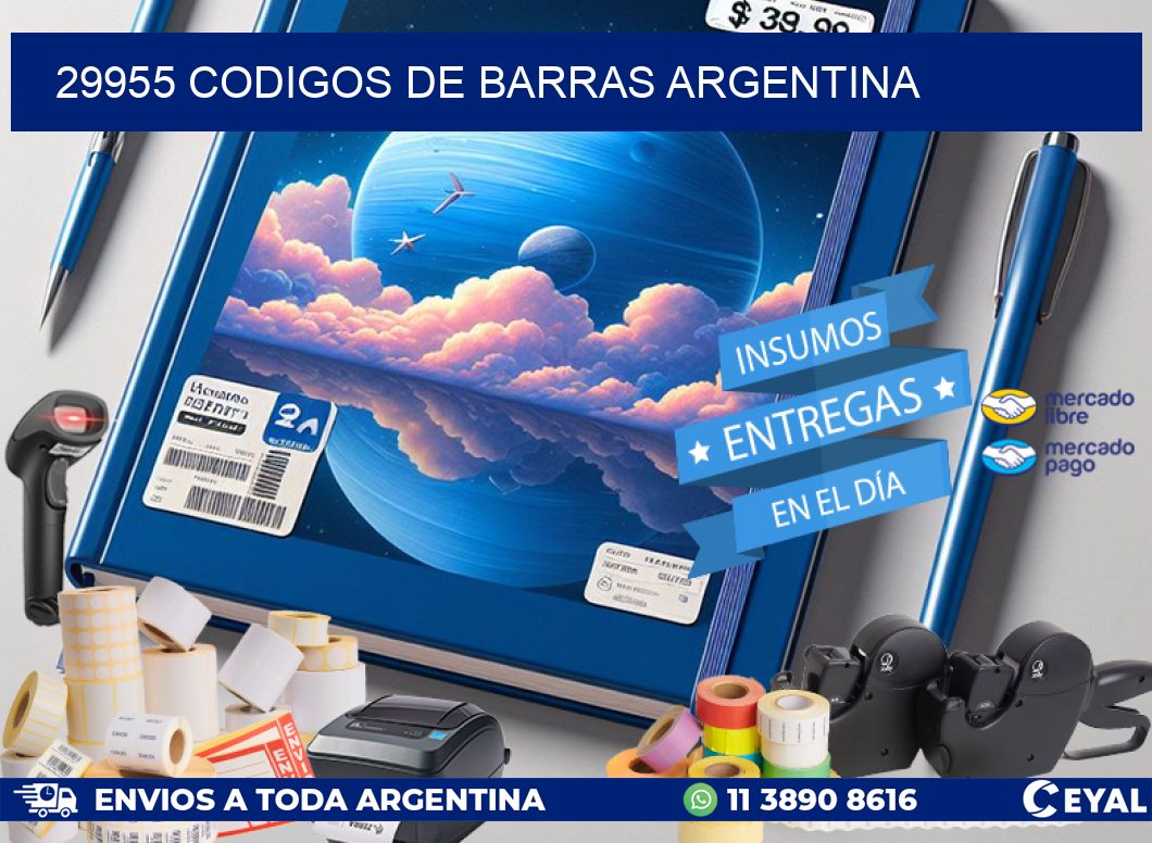 29955 CODIGOS DE BARRAS ARGENTINA