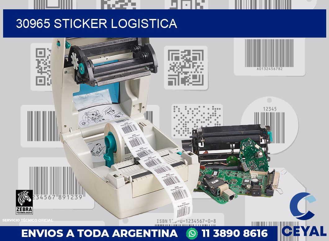30965 STICKER LOGISTICA