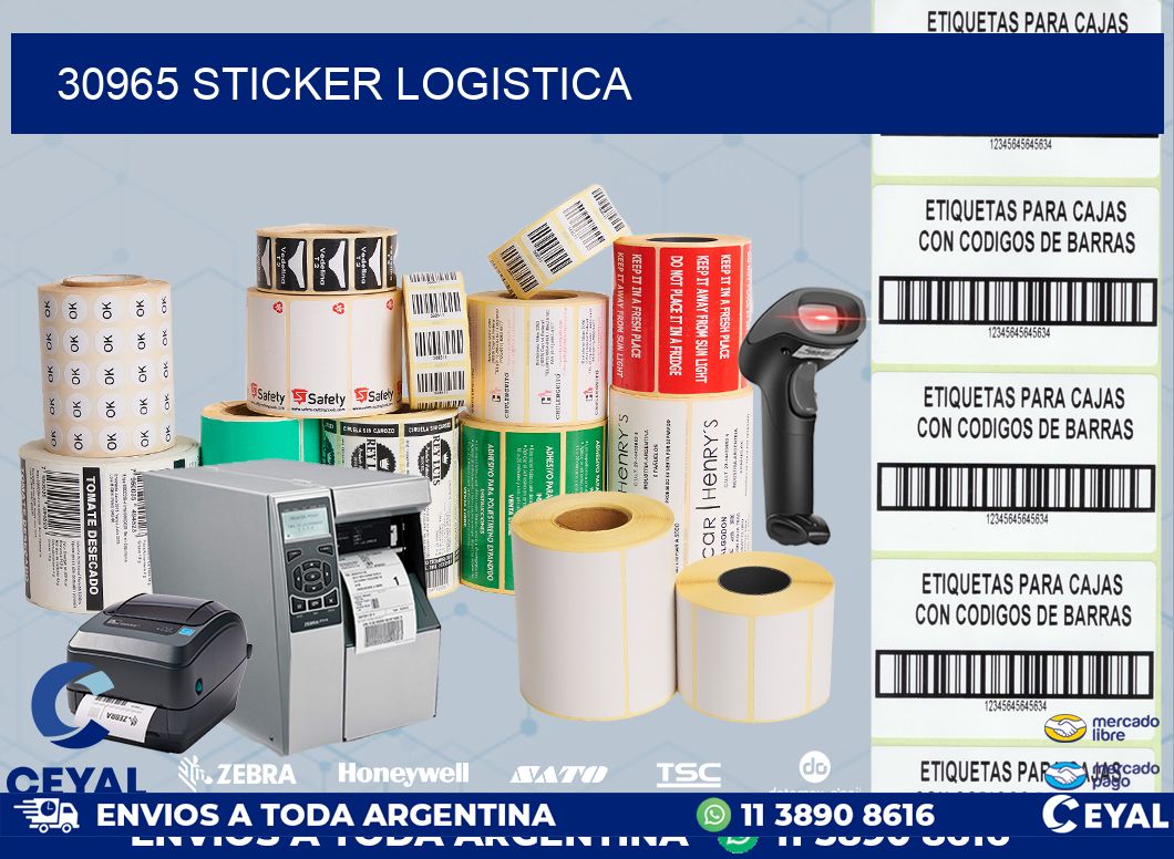 30965 STICKER LOGISTICA