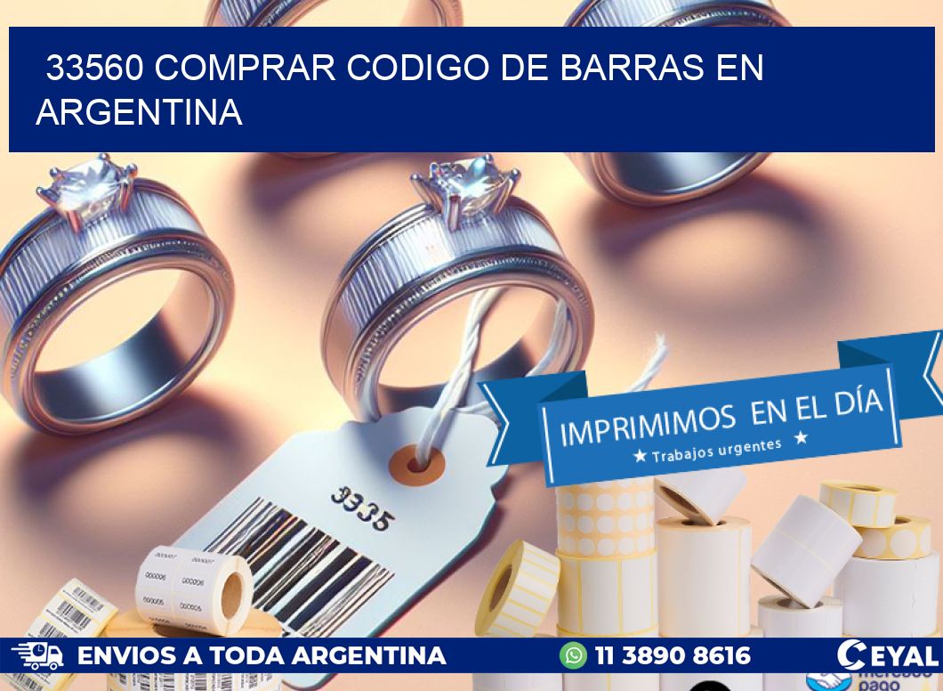 33560 Comprar Codigo de Barras en Argentina