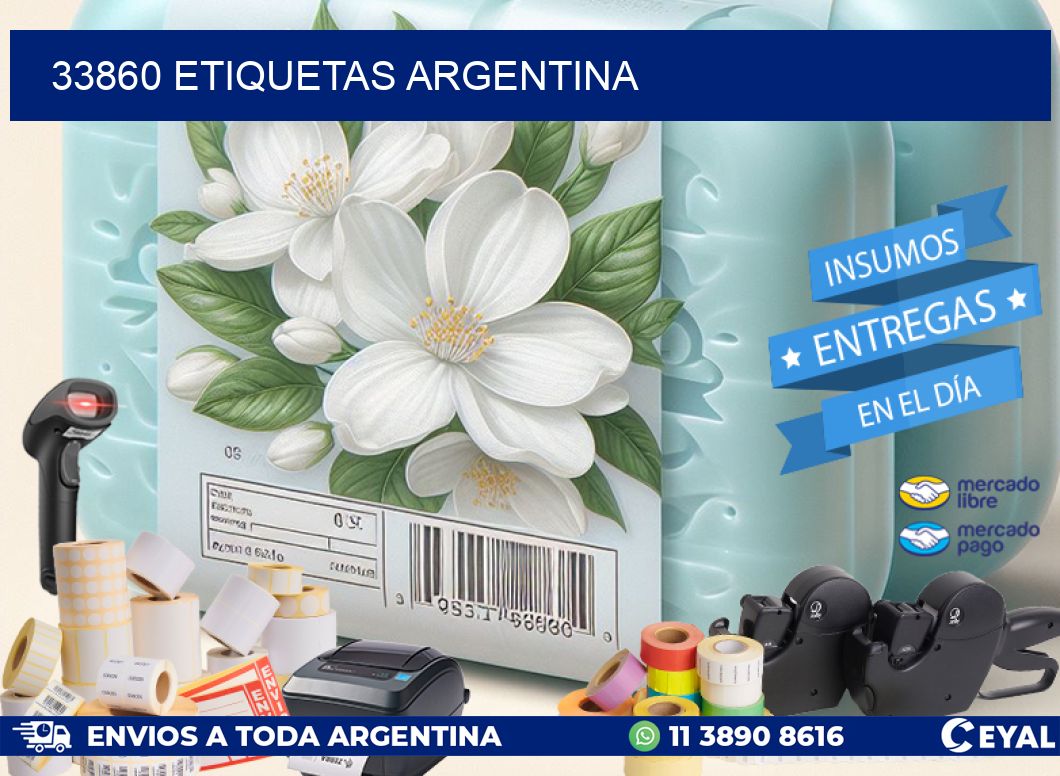 33860 ETIQUETAS ARGENTINA