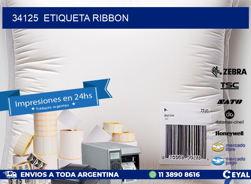 34125  etiqueta ribbon