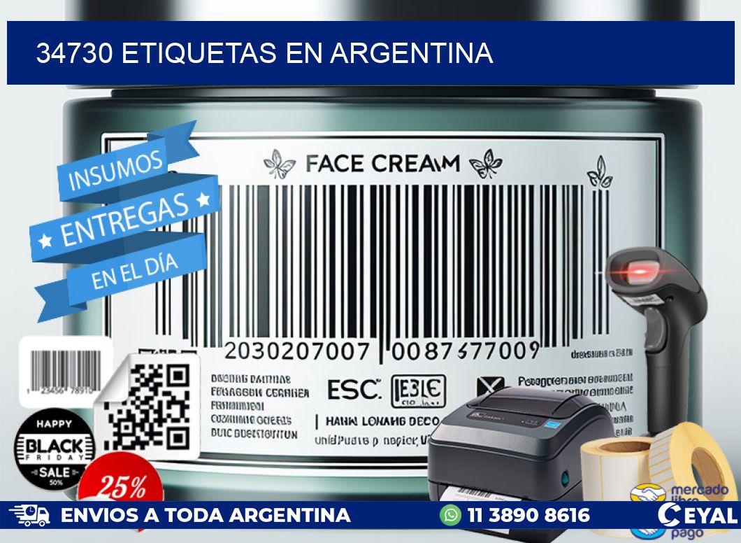 34730 etiquetas en argentina