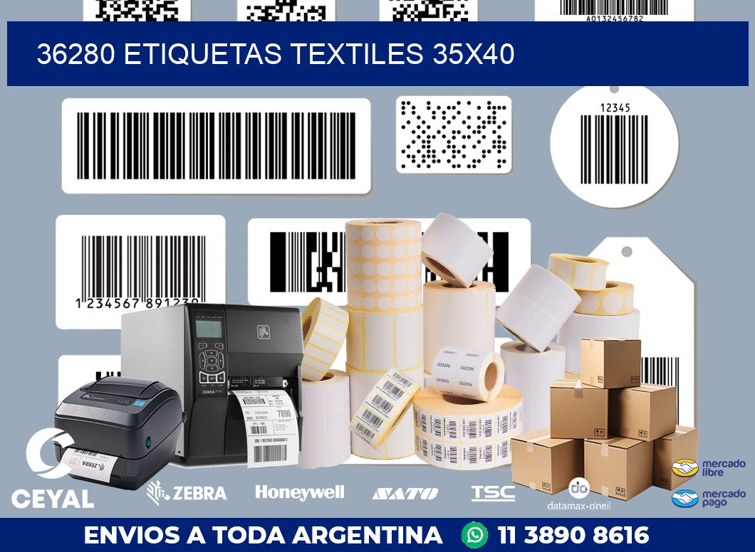 36280 ETIQUETAS TEXTILES 35X40