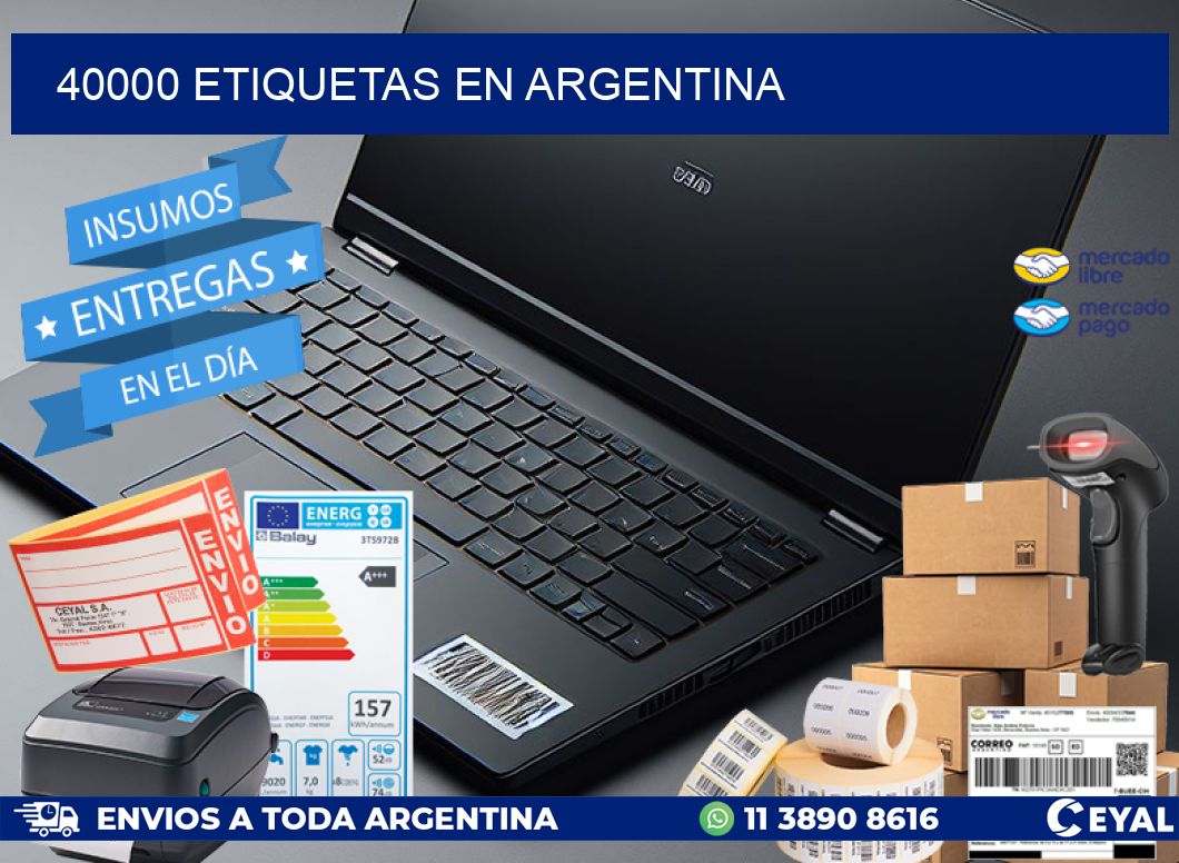 40000 etiquetas en argentina