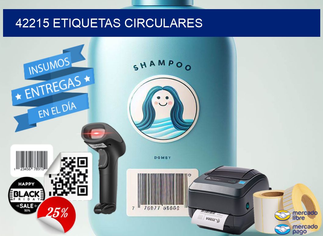 42215 ETIQUETAS CIRCULARES