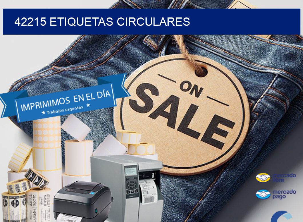 42215 ETIQUETAS CIRCULARES
