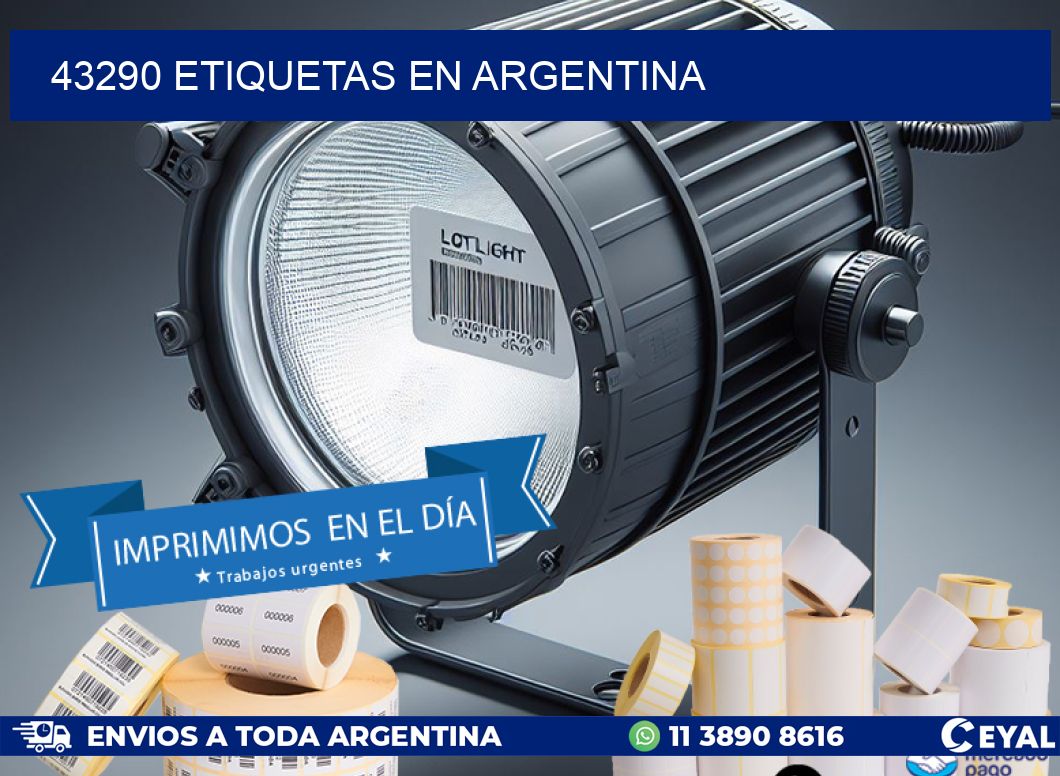 43290 etiquetas en argentina