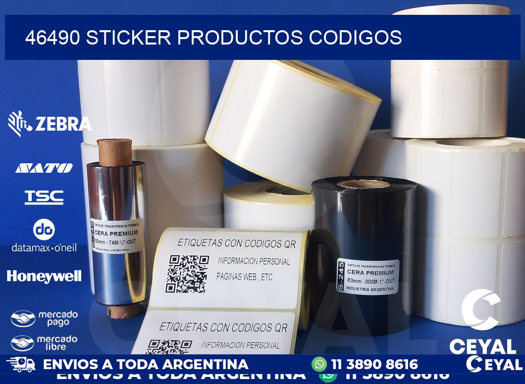 46490 sticker productos codigos