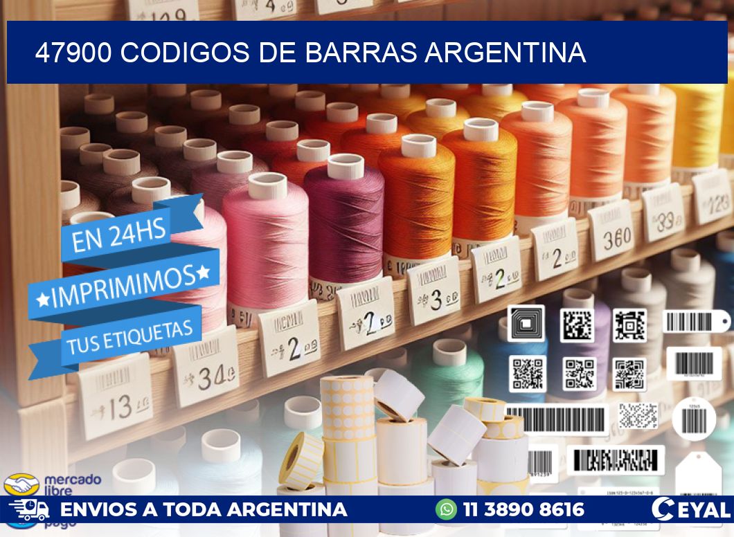 47900 CODIGOS DE BARRAS ARGENTINA