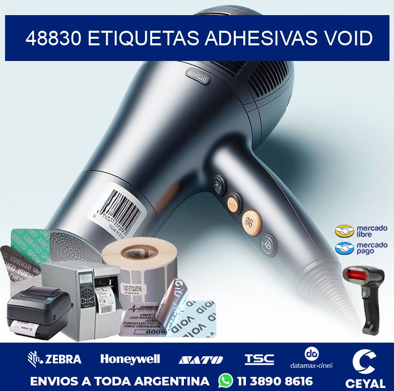 48830 ETIQUETAS ADHESIVAS VOID