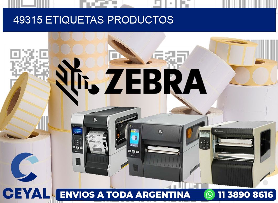 49315 etiquetas productos