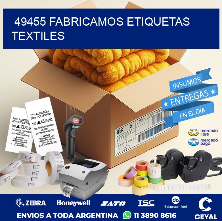 49455 FABRICAMOS ETIQUETAS TEXTILES