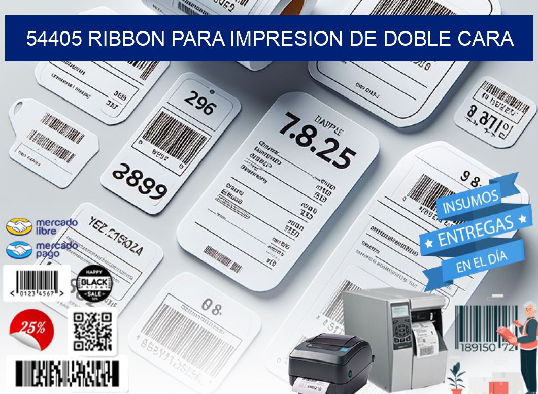 54405 RIBBON PARA IMPRESION DE DOBLE CARA