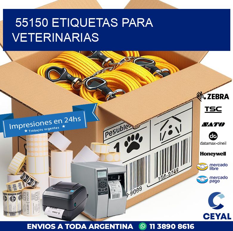 55150 ETIQUETAS PARA VETERINARIAS