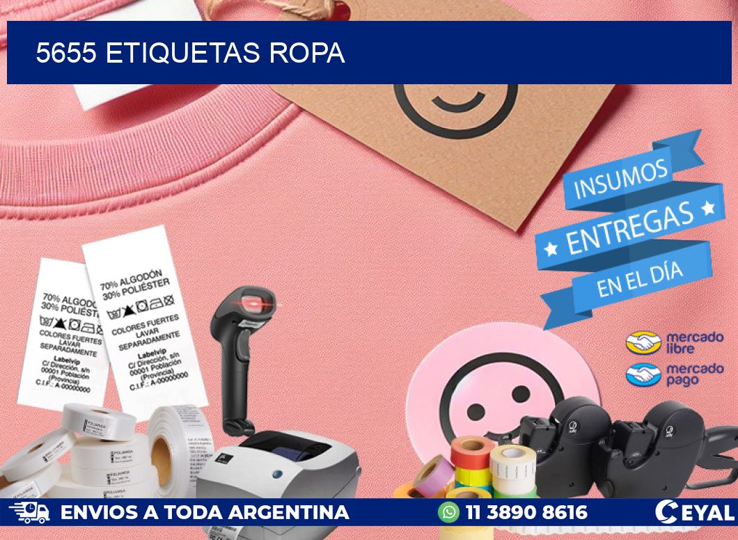 5655 ETIQUETAS ROPA