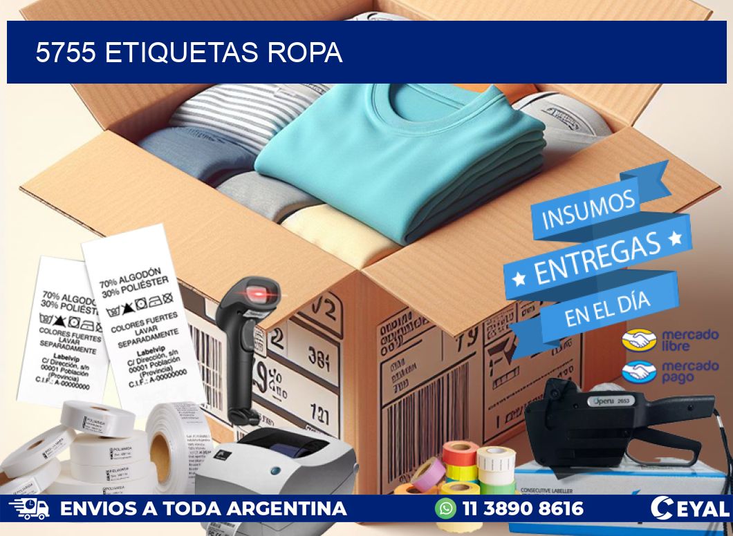 5755 ETIQUETAS ROPA