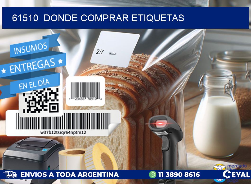 61510  donde comprar etiquetas