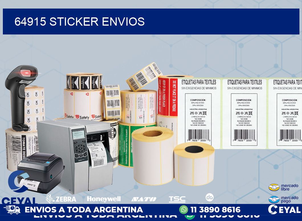 64915 STICKER ENVIOS