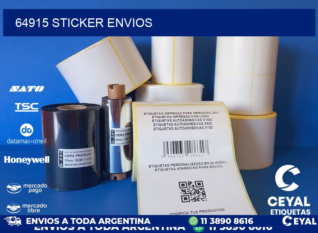 64915 STICKER ENVIOS
