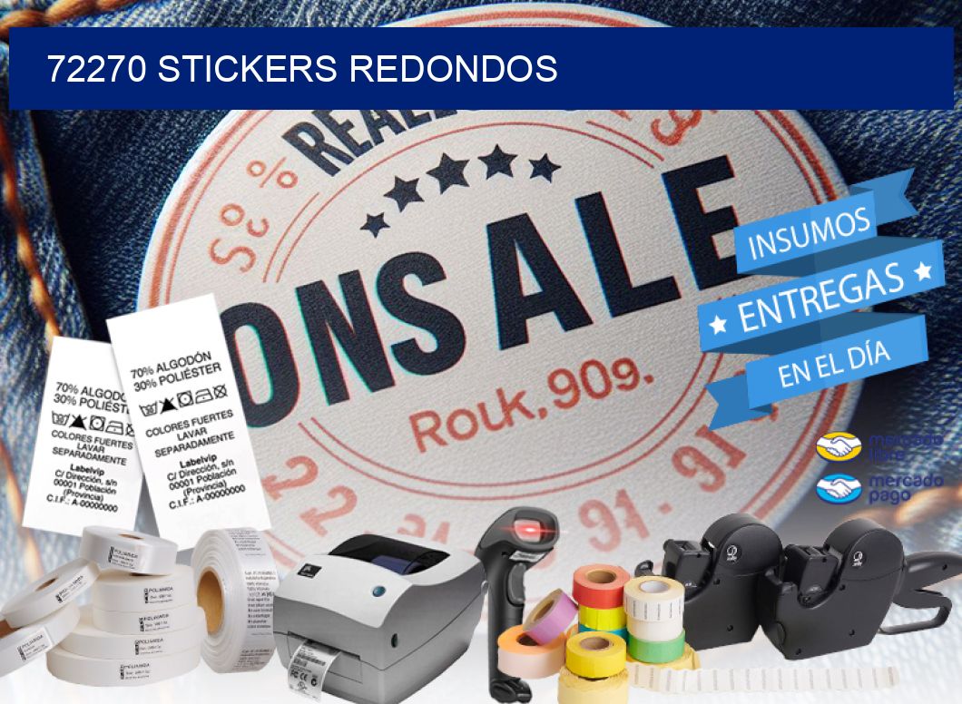 72270 STICKERS REDONDOS