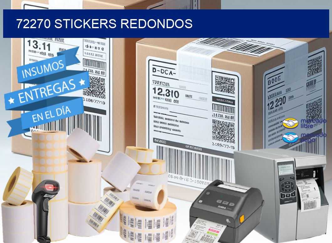72270 STICKERS REDONDOS