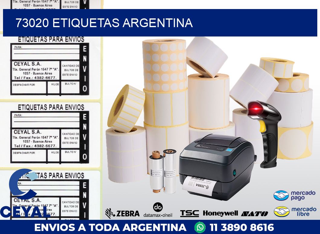 73020 ETIQUETAS ARGENTINA