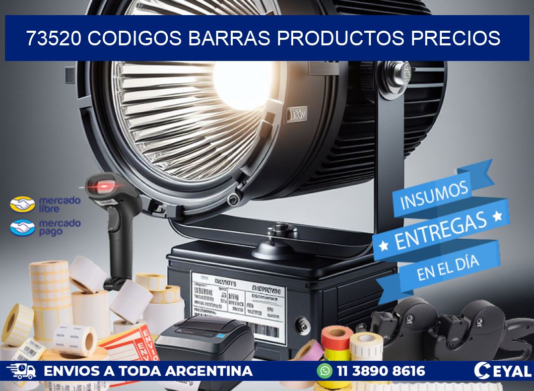 73520 CODIGOS BARRAS PRODUCTOS PRECIOS