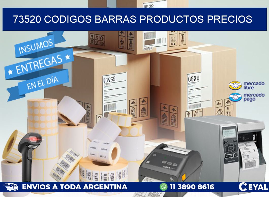 73520 CODIGOS BARRAS PRODUCTOS PRECIOS