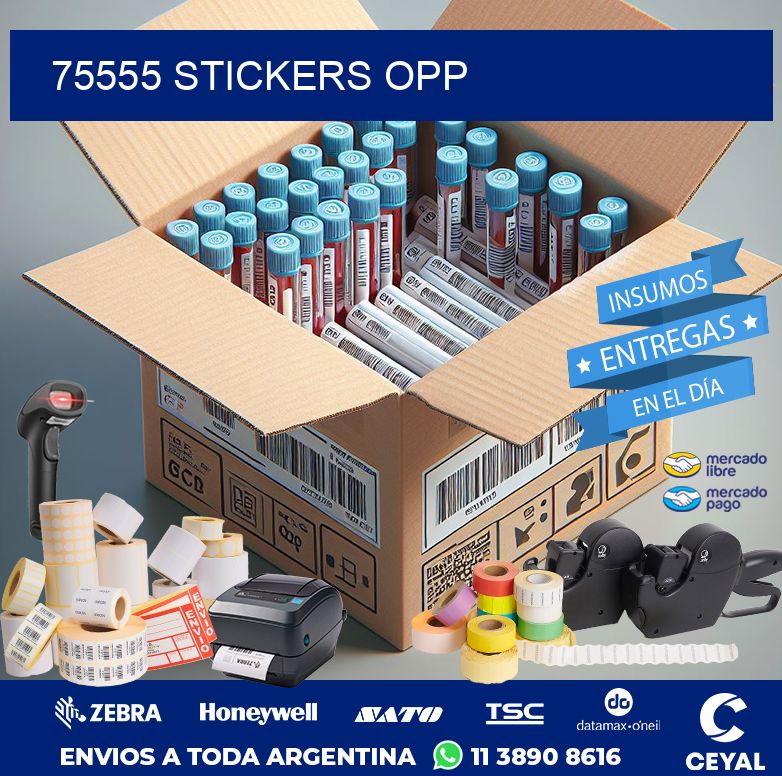 75555 STICKERS OPP