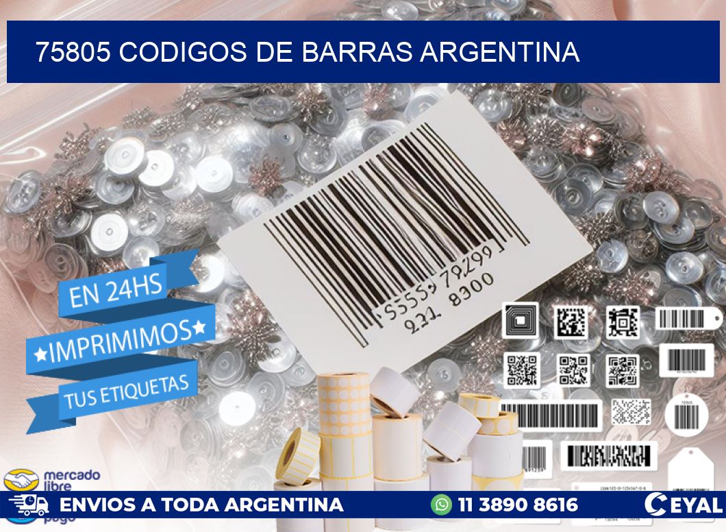 75805 CODIGOS DE BARRAS ARGENTINA