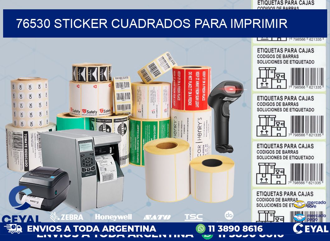 76530 STICKER CUADRADOS PARA IMPRIMIR