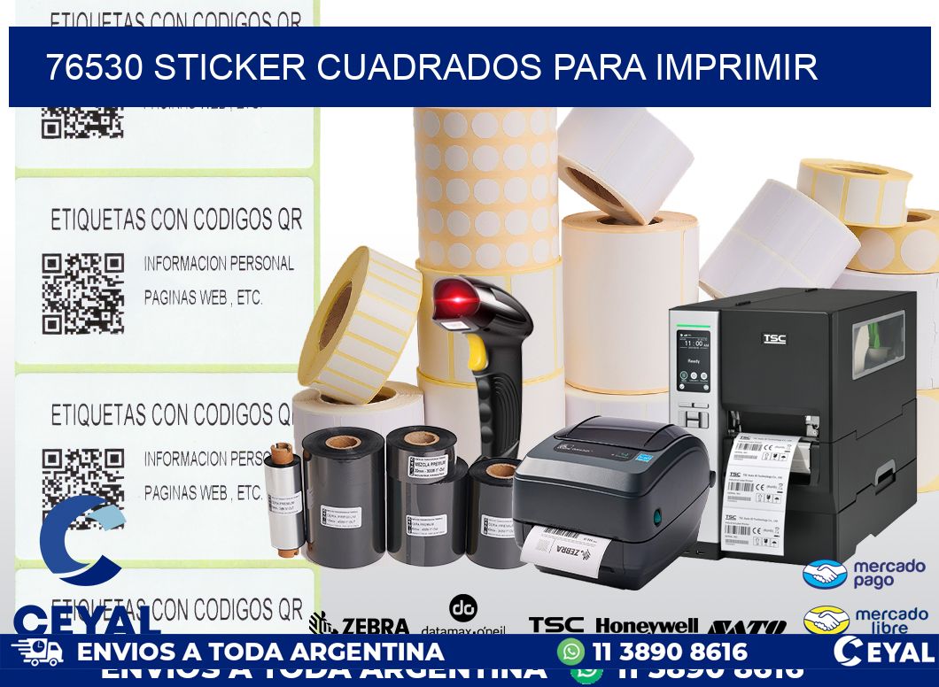 76530 STICKER CUADRADOS PARA IMPRIMIR