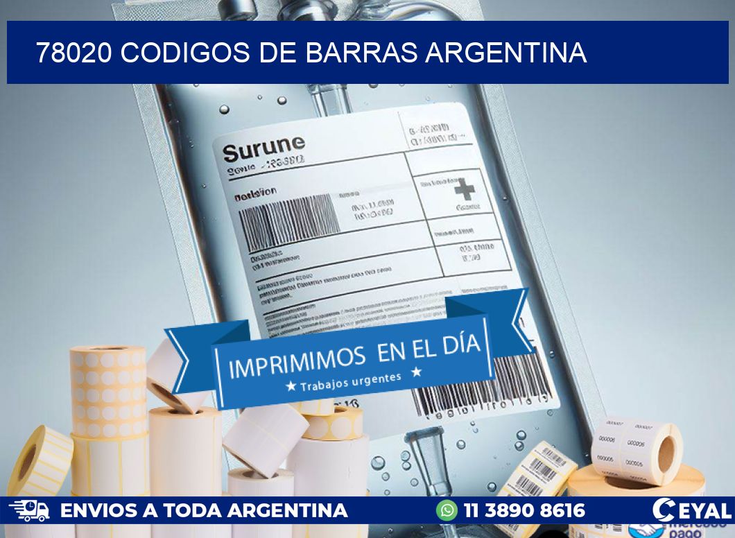 78020 CODIGOS DE BARRAS ARGENTINA